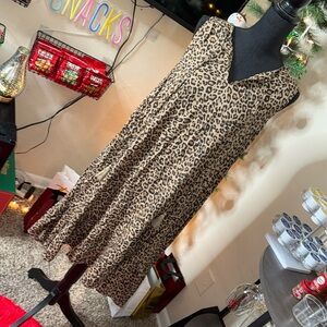 Nice Leopard HighLow Dress